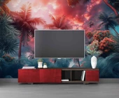 Tropikal Doğa Manzaralı Duvar Kağıdı thumbnail 3