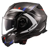 LS2 ADVANT X KARBON FUTURE BEYAZ-MAVİ KASK - 2