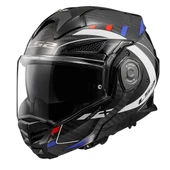 LS2 ADVANT X KARBON FUTURE BEYAZ-MAVİ KASK - 1