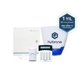 Hybrone HY-IA3008-A2DM10-1 Akıllı Network 4G Hırsız Alarm Seti 1 Yıl Hybrone A2 Temel Paket DMC 10 - 1