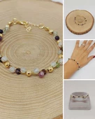 Florit Taşı Bileklik 4mm (39347) thumbnail 1