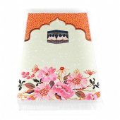 Çocuk Seccadesi Kabe Turuncu 82×45 cm 110 gr - Tesbih Hediyeli - 2