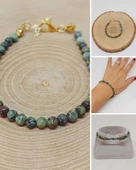 Afrika Turkuazı Taşı Bileklik 4mm (45202) thumbnail 1