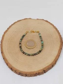 Afrika Turkuazı Taşı Bileklik 4mm (45202) thumbnail 3