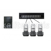 Fortel Z308 3 Harici 3 Dahili PBX Gigaset A415 Kablosuz Telefon Santrali - 1