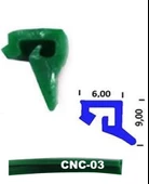 Contacall Cnc Kızak Fitili İthal Tip Cnc Contası 5 Metre Siyah thumbnail 3