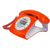 MULTİTEK RETRO CID MASA TELEFONU - Turuncu - 1