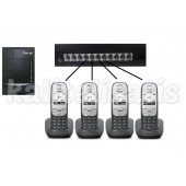 Fortel Z308 3 Harici 4 Dahili PBX Gigaset A415 Kablosuz Telefon Santrali - 1