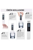 Su Kalite Test Cihazı Mineral Tuz Metal İyonlarının Ölçümü Su Saflığı ve Kirliliği Belirleme - 4