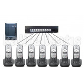 Fortel Z308 3 Harici 7 Dahili PBX Gigaset A415 Kablosuz Telefon Santrali - 1