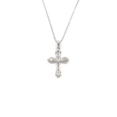 Çelik Kolye - Haç Kolye - Paslanmaz Çelik Kadın Kolye KLY-629 thumbnail 1