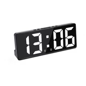 Monozone  Masa Saati Derece Alarm Takvim Pil(Dahil Değildir)+Şarjlı Led Işıklı Dijital - 2