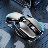 Monozone Mekanik Metal Kablosuz Mouse Böcek Tasarım 1600DPİ Ergonomik Tüm Yüzeyler İçin Sessiz Tıklama - 2