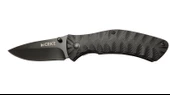 Crkt İncendor 2078 BK Siyah Kamp Çakı 17,5cm - Manuel, Plastik Sap, Kemerlikli - 1