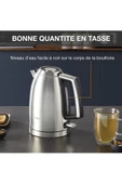 Krups Excellence BW552D10-elektrikli su ısıtıcısı, kablosuz, taban 360°, direnç gizli, filtre - 3