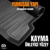 S-Dizayn Volkswagen T-Roc 3D Pro Bagaj Havuzu Üst Bagaj 2019 Üzeri A+ Kalite - 12