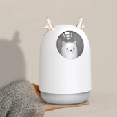 Monozone Humidifier  Hava Nemlidirici Buhar Difüzör  300ml LED Işıklı Oda Kokusu Taşınabilir - 3