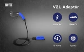 SGSTEC BYD 3mt Kablolu 2'li V2L Uzatma Priz Adaptör - 4