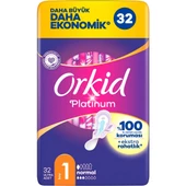 Orkid Platinum Normal (Boy 1) 32 adet Hijyenik Ped - 2