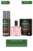 Brut Musk EDT 100 ml Erkek Parfüm Seti - 1