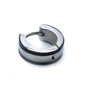 BZ 316L Çelik Çift Renk 5mm Halka Küpe UNK-701 - 6