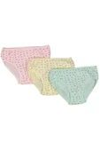 KIZ 4/11 YAŞ KARIŞIK DESENLİ SLİP KÜLOT - 1