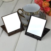Monozone Katlanabilir Mini Makyaj Aynası Çikolata Şekilli El Aynası Çikolata Cep Aynası Tek Taraflı - 3