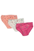 DİAMONDSTAR KIZ 4/11 YAŞ KARIŞIK DESENLİ SLİP KÜLOT - 1