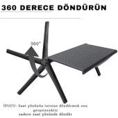 Monozone Monitor Tv Üstü Raf Stand Portatif Katlanabilir Düzenleyici Raf Telefon Standı Tv Askı Aparatı thumbnail 8