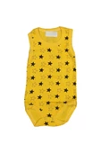 DİAMONDSTAR UNISEX 0/9 AY İNTERLOK YENİ YILDIZ BADİ - 1
