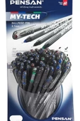 Pensan 0,7 Mm My-Tech Tükenmez Kalem Msky 60Lı - 1