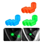 Fosforlu Sibop Kapağı 4 Lü Set Mavi thumbnail 1