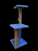 KEDİ TIRMLAMA TAHTASI ÜÇ KATLI 82 CM. - 1