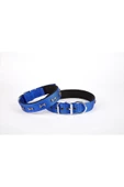 Comfort Dokuma Kemikli Köpek Boyun Tasması Small Mavi 2x30-35 Cm - 1