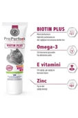 Biotin Plus Paste Kediler Için Tüy Sağlığı Tüy Dökümü Engeleyici Vitamin 100 gr Properfeck - 1