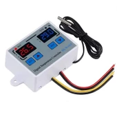 XK-W1010 Dijital Sıcaklık Kontrol Cihazı C/F 220V 10A Termostat Termometre - 1