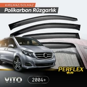 Periboia Mercedes Vito 2004+ Cam Rüzgarlığı V2 Düz - 1