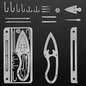 Periboia Çok Fonksiyonlu Hayatta Kalma Balıkçı Kiti - 1