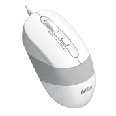 A4-Tech FM10 USB Beyaz Optik Kablolu Mouse 1600 Dpi thumbnail 2