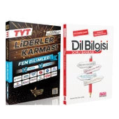 Liderler Karması TYT Fen Bilimleri 12 Yayın 12 Deneme ve AKM Dil Bilgisi Soru Bankası Seti 2 Kitap - 1