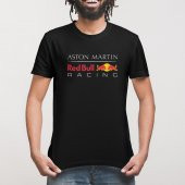 Aston Martin Red Bull Racing Logo Erkek Tişört - 3