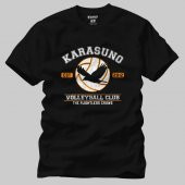 Haikyuu Karasuno Logo Erkek Tişört - 1
