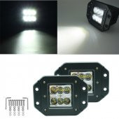 Offroad sis lambası 6 Led 18w takım / LASS318 - 3