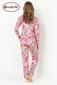 DoReMi Rosy Uzun Kollu Bayan Pijama Takımı thumbnail 11