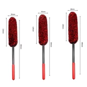 Temizlik Fırçası Ergonomik Sap Oto Jant Egzoz 3 'lü Set Bükülebilen Peluş Detaylı Temizlik Fırçası - 6
