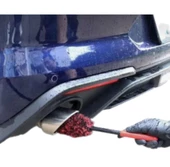 Temizlik Fırçası Ergonomik Sap Oto Jant Egzoz 3 'lü Set Bükülebilen Peluş Detaylı Temizlik Fırçası - 8