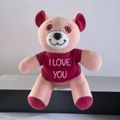 Uyku Arkadaşı Peluş Ayıcık 35 cm Pembe - 5