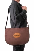 Fileli Yan Çanta - Savage - Outdoor - Kahve - 1