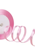 Saten Kurdele 3 mm Pembe 1 Metre - 3