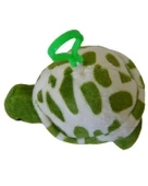 Selay Toys Pelüş Anahtarlık Uyku Kaplumbağa Yeşil Beyaz Desenli 1534 - 1